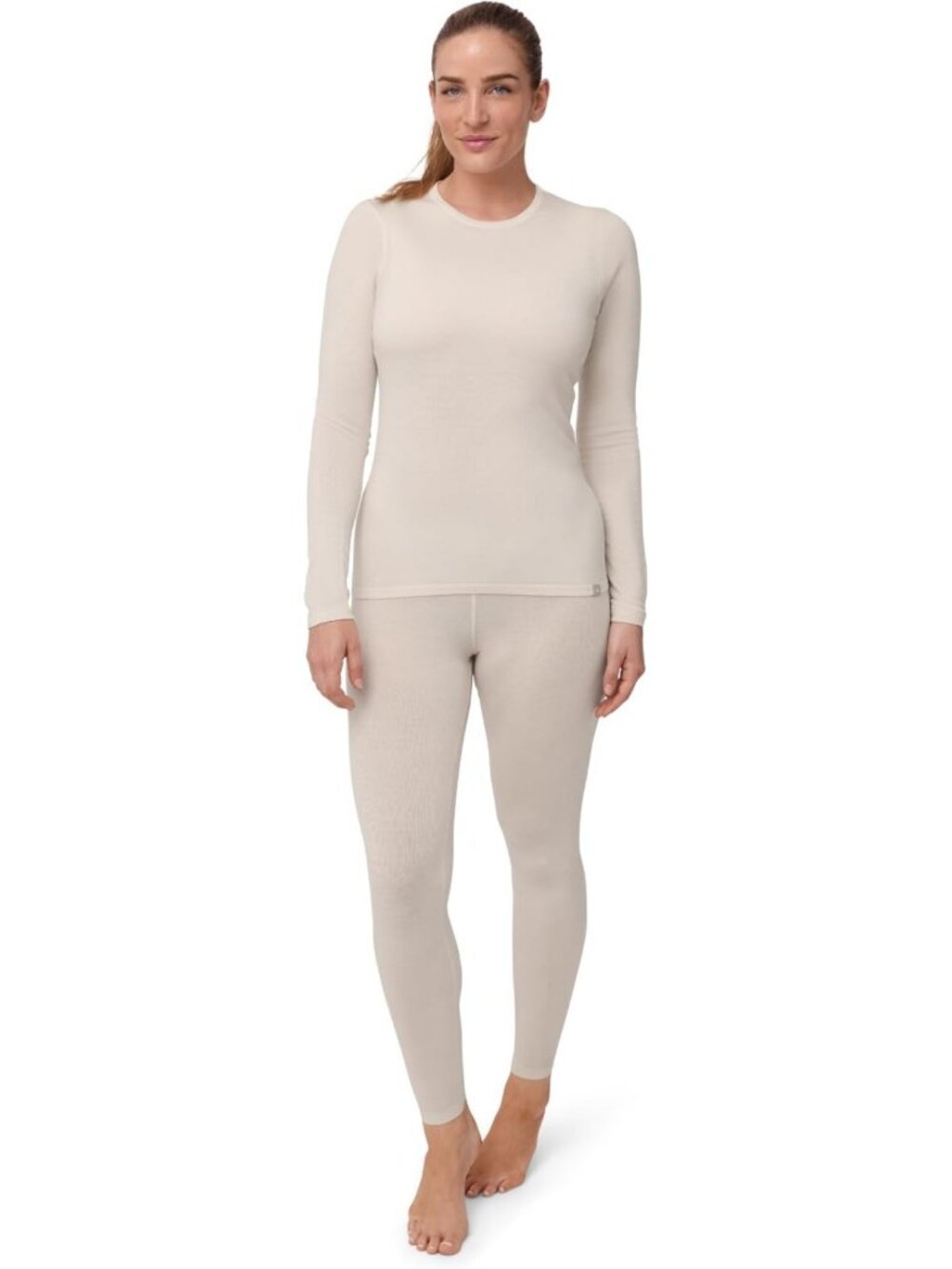 Cozy Merino Wool Base Layer Set for Women | Thermal Underwear for Cold Weather
